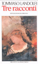 Copertina  Tre racconti