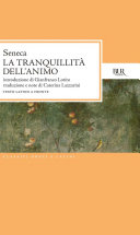 Copertina  La tranquillità dell'animo
